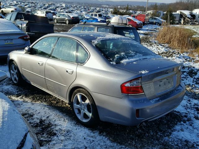 4S3BL616X97227173 - 2009 SUBARU LEGACY 2.5 GRAY photo 3