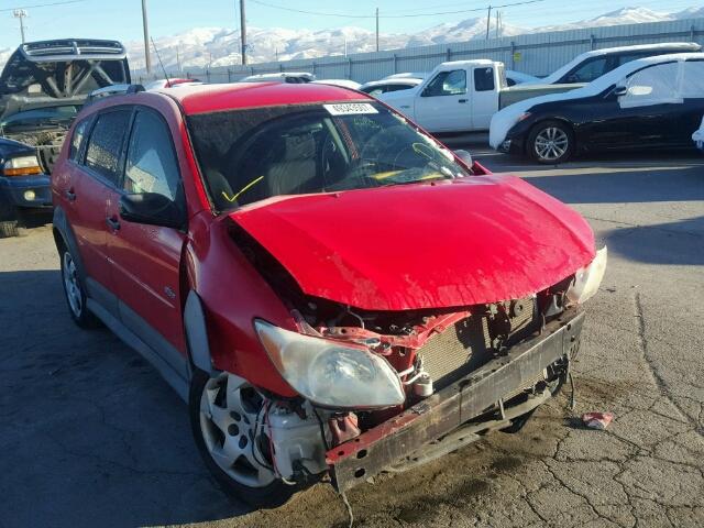 5Y2SL65866Z408301 - 2006 PONTIAC VIBE RED photo 1