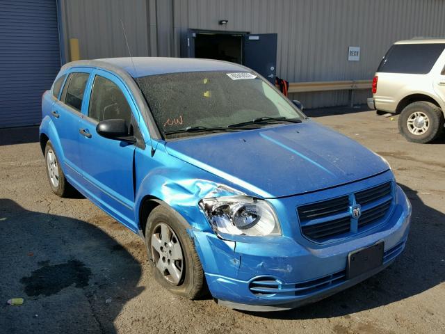 1B3HB28B18D645860 - 2008 DODGE CALIBER BLUE photo 1