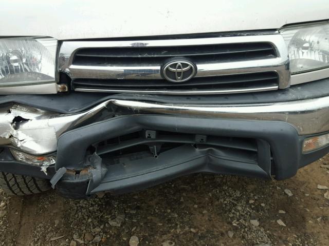 JT3HN86R4Y0321788 - 2000 TOYOTA 4RUNNER SR SILVER photo 9