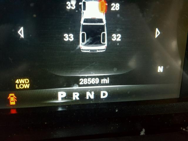 1C6RR7LGXHS509700 - 2017 RAM 1500 SLT თეთრი ფოტო 8