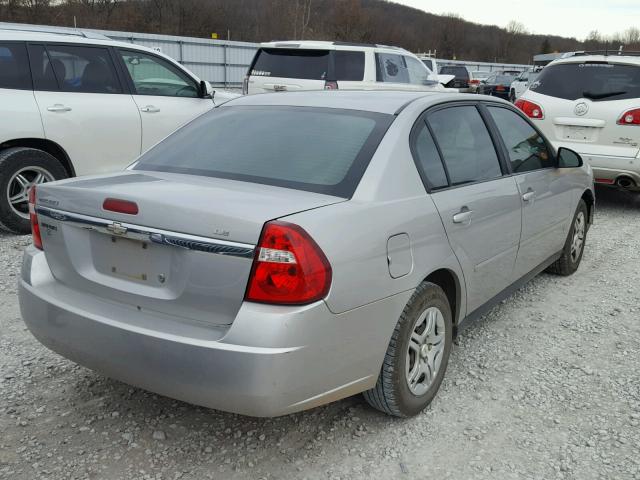 1G1ZS58FX7F307036 - 2007 CHEVROLET MALIBU LS SILVER photo 4