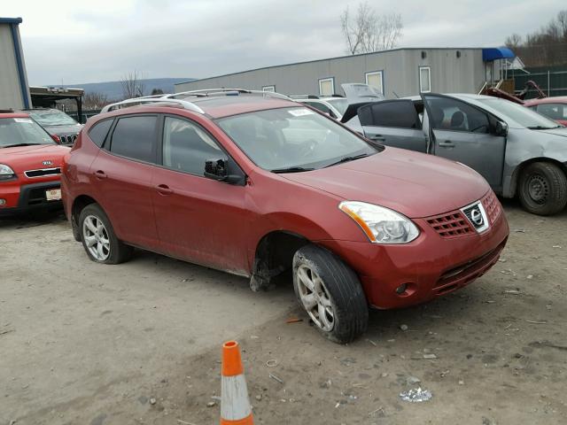 JN8AS58V68W134231 - 2008 NISSAN ROGUE S RED photo 1