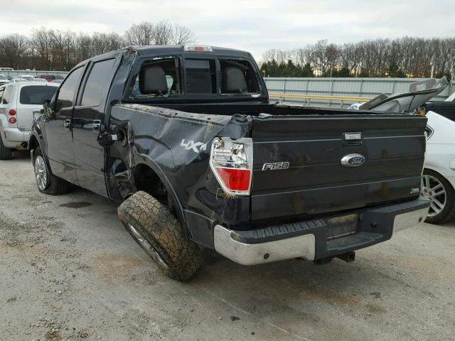 1FTFW1EV8AFC28040 - 2010 FORD F150 SUPER BLACK photo 3