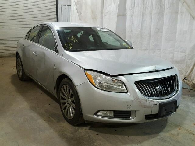 W04GN5EC0B1031479 - 2011 BUICK REGAL CXL SILVER photo 1