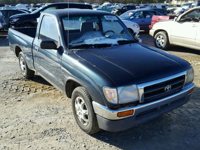 4TANL42N8VZ274347 - 1997 TOYOTA TACOMA GREEN photo 1