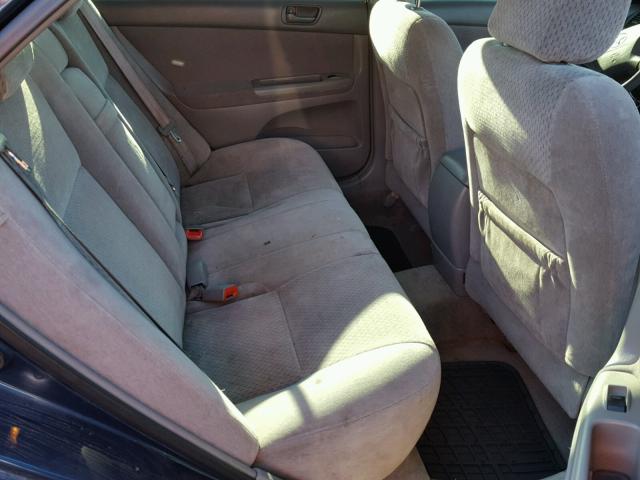 4T1BE32K34U364286 - 2004 TOYOTA CAMRY LE 蓝色 照片 6