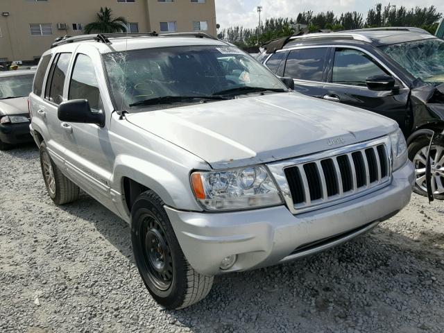 1J8GW58J04C251783 - 2004 JEEP GRAND CHER SILVER photo 1