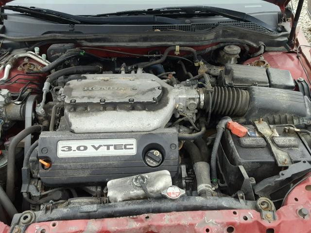 1HGCM66487A048978 - 2007 HONDA ACCORD SE RED photo 7