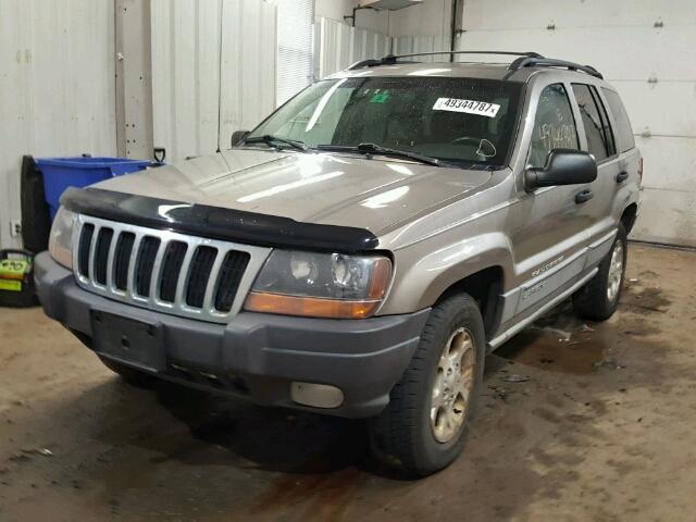 1J4GW58S2XC645834 - 1999 JEEP GRAND CHER GRAY photo 2