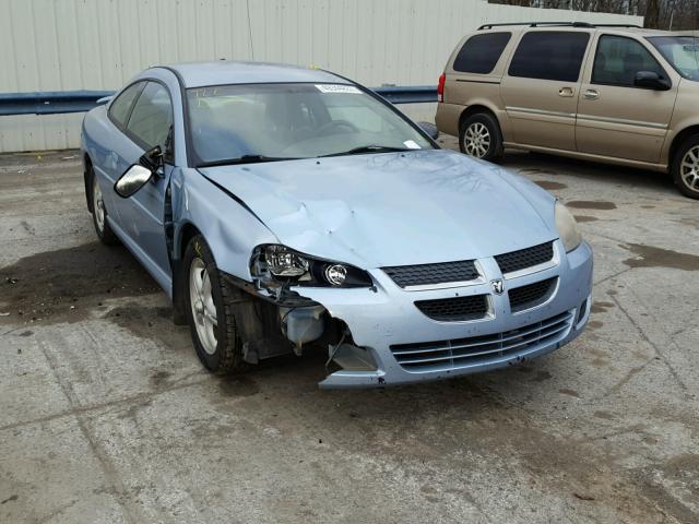 4B3AG42G74E146616 - 2004 DODGE STRATUS SX BLUE photo 1