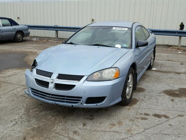 4B3AG42G74E146616 - 2004 DODGE STRATUS SX BLUE photo 2