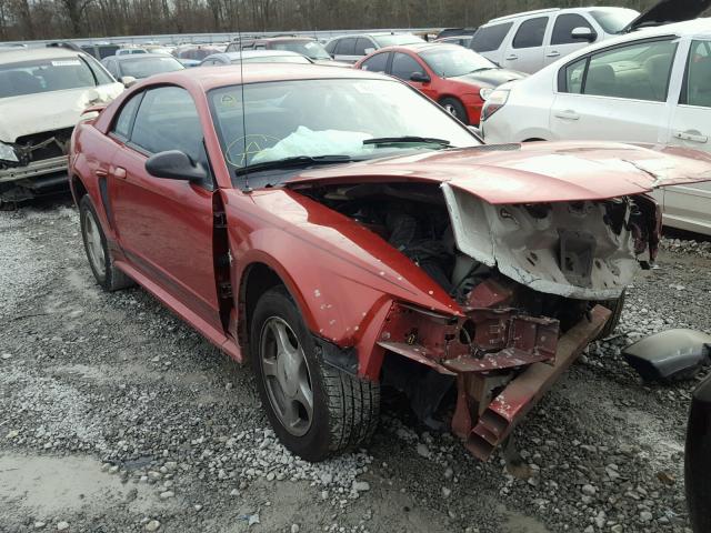 1FAFP40461F260519 - 2001 FORD MUSTANG RED photo 1