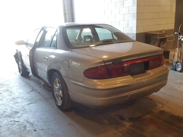 2G4WB55K421115831 - 2002 BUICK REGAL LS GOLD photo 3