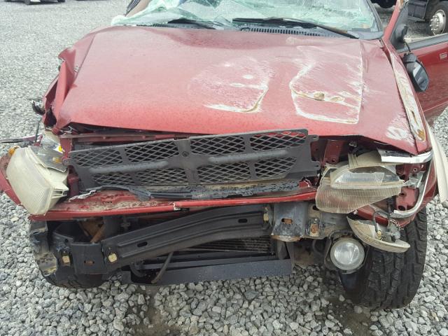 1FMZU34E6XUB16546 - 1999 FORD EXPLORER RED photo 7