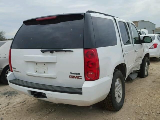 1GKS1AE04BR231359 - 2011 GMC YUKON SLE WHITE photo 4