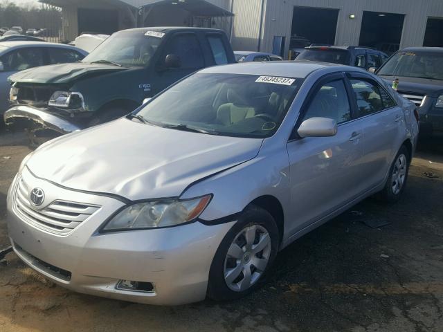 4T1BE46K08U733577 - 2008 TOYOTA CAMRY CE SILVER photo 2