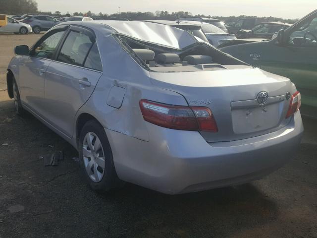 4T1BE46K08U733577 - 2008 TOYOTA CAMRY CE SILVER photo 3