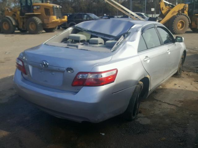 4T1BE46K08U733577 - 2008 TOYOTA CAMRY CE SILVER photo 4