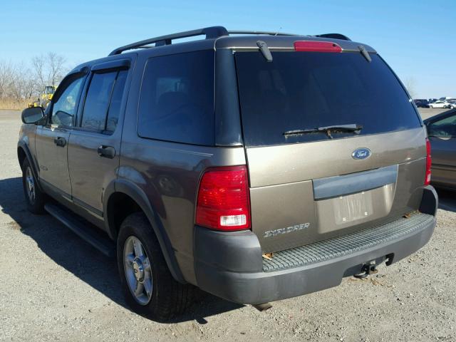 1FMZU72K74UA54246 - 2004 FORD EXPLORER X BROWN photo 3