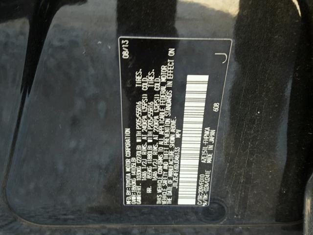 JTLZE4FE6DJ046133 - 2013 TOYOTA SCION XB 黑色 照片 10