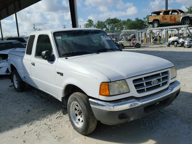 1FTYR14V42PB54645 - 2002 FORD RANGER SUP WHITE photo 1