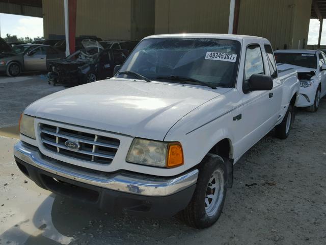 1FTYR14V42PB54645 - 2002 FORD RANGER SUP WHITE photo 2