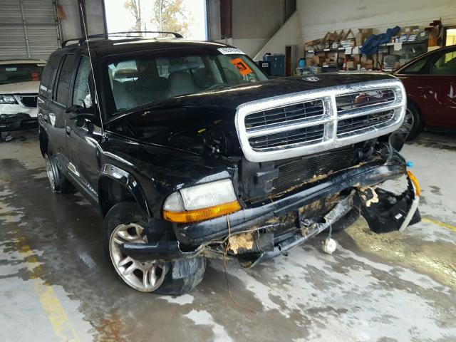 1D4HR48N53F579118 - 2003 DODGE DURANGO SL BLACK photo 1