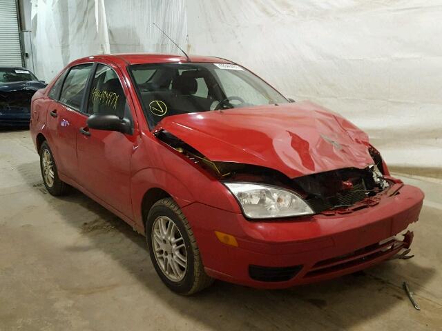 1FAFP34N66W103674 - 2006 FORD FOCUS ZX4 RED photo 1