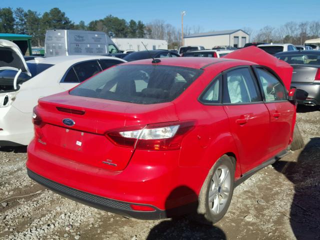 1FADP3F27EL189815 - 2014 FORD FOCUS SE RED photo 4