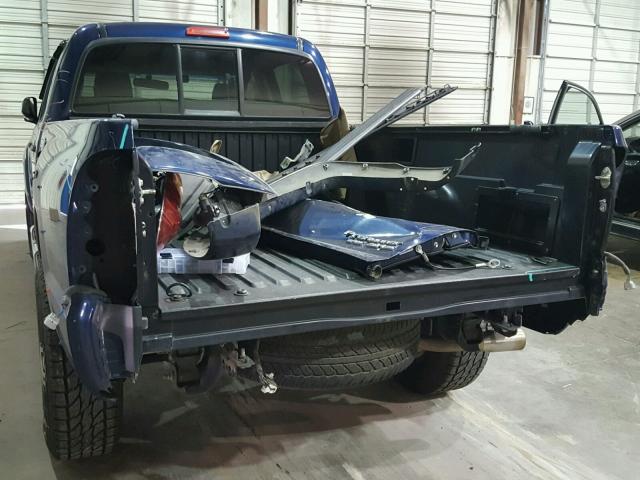 5TEKU72N77Z386568 - 2007 TOYOTA TACOMA DOU BLUE photo 9