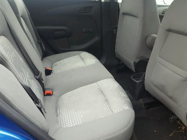 1G1JB5SH7H4145970 - 2017 CHEVROLET SONIC LS 蓝色 照片 6