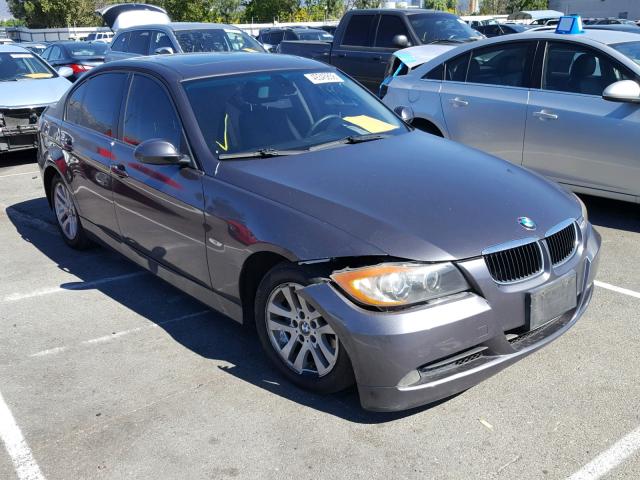 WBAVB17556NK35722 - 2006 BMW 325 I AUTO CHARCOAL photo 1