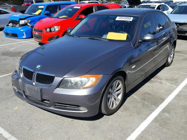 WBAVB17556NK35722 - 2006 BMW 325 I AUTO CHARCOAL photo 2