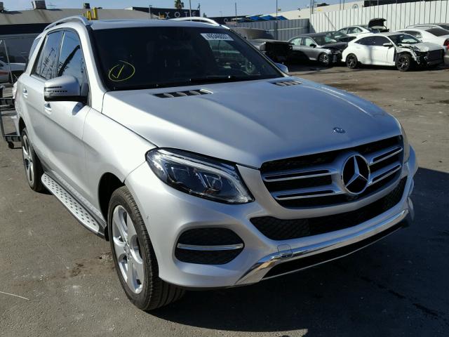 4JGDA5JB6GA678960 - 2016 MERCEDES-BENZ GLE 350 SILVER photo 1