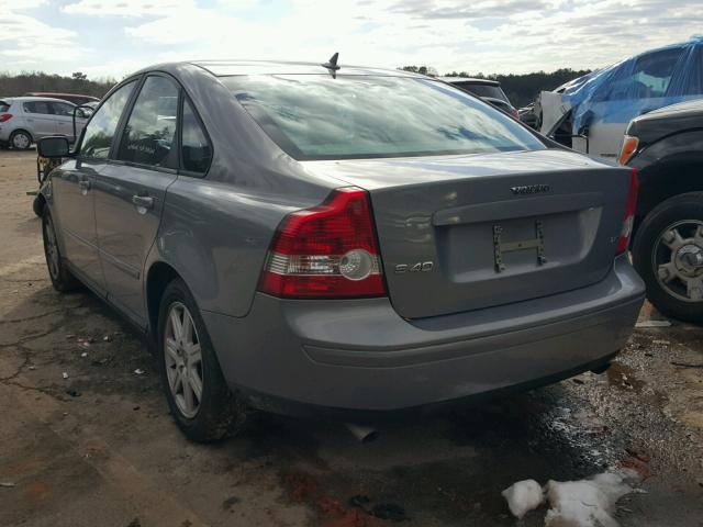 YV1MS682542007776 - 2004 VOLVO S40 T5 GRAY photo 3