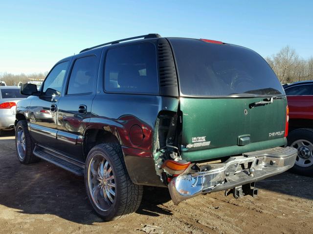 1GNEK13Z03J343476 - 2003 CHEVROLET TAHOE K150 GREEN photo 3