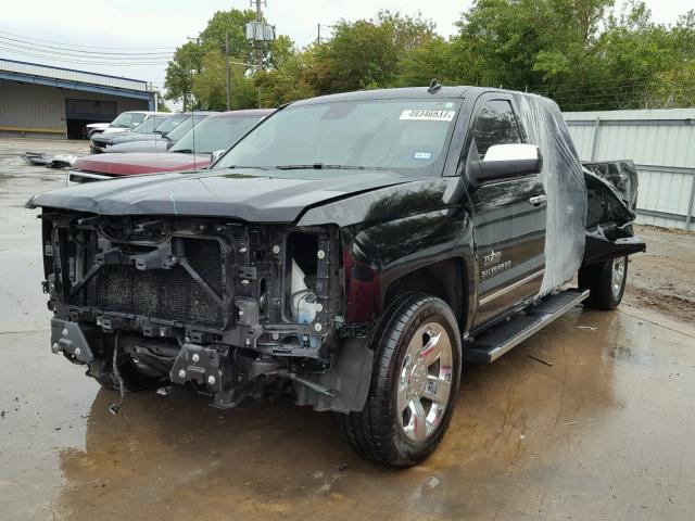 3GCPCSEC3EG101539 - 2014 CHEVROLET SILVERADO BLACK photo 2