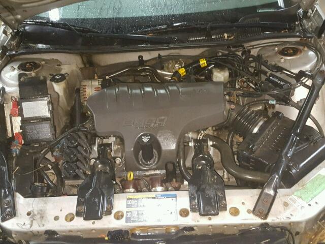 2G1WH52K359212217 - 2005 CHEVROLET IMPALA LS SILVER photo 7