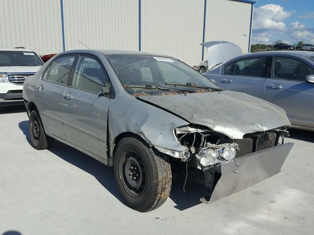 1NXBR32E24Z291524 - 2004 TOYOTA COROLLA CE SILVER photo 1