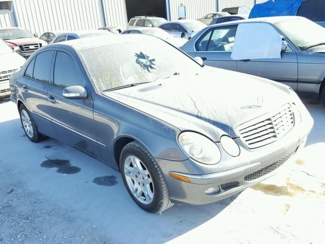 WDBUF56J46A976555 - 2006 MERCEDES-BENZ E 350 GRAY photo 1