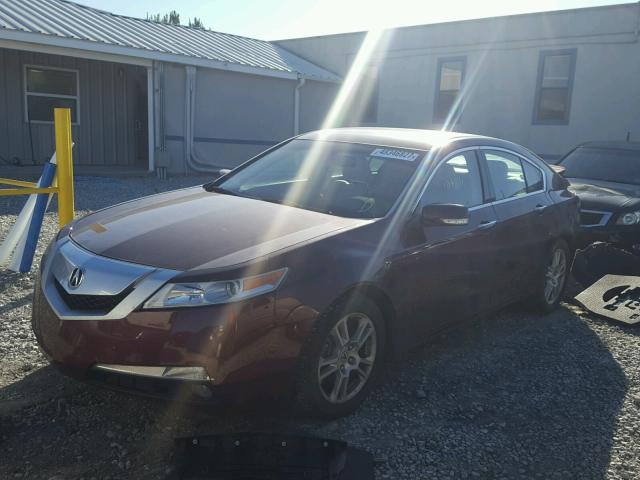 19UUA86529A007072 - 2009 ACURA TL RED photo 2