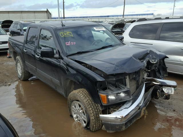 1GTH6MFE2B8113240 - 2011 GMC CANYON SLE BLACK photo 1