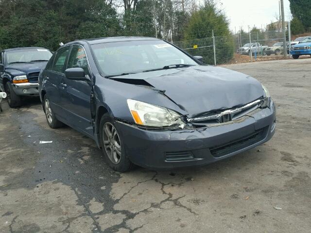 1HGCM56386A163421 - 2006 HONDA ACCORD SE GRAY photo 1