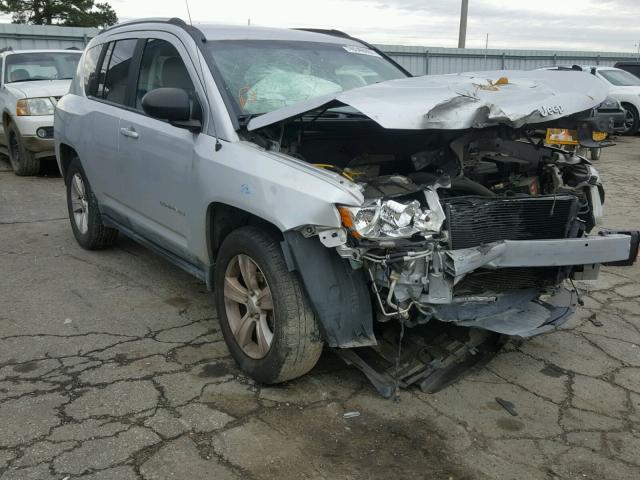 1C4NJCBA5CD503563 - 2012 JEEP COMPASS SP SILVER photo 1