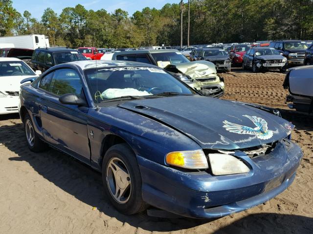 1FAFP4042WF177659 - 1998 FORD MUSTANG BLUE photo 1