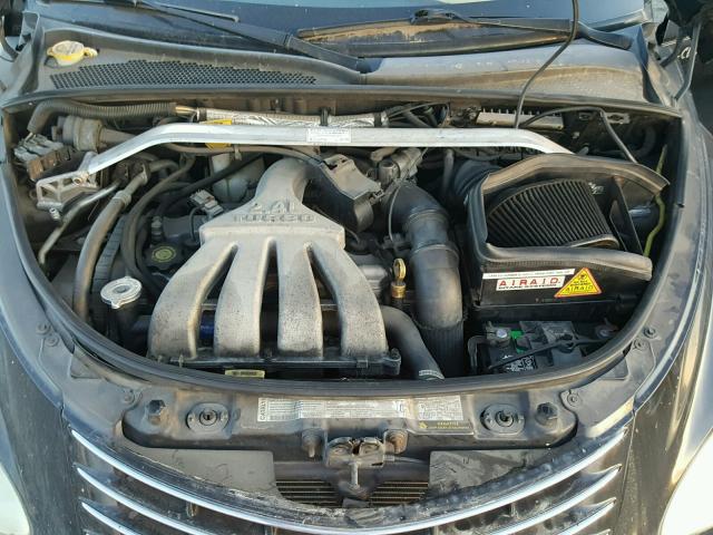 3C8FY78G74T269794 - 2004 CHRYSLER PT CRUISER BLACK photo 7