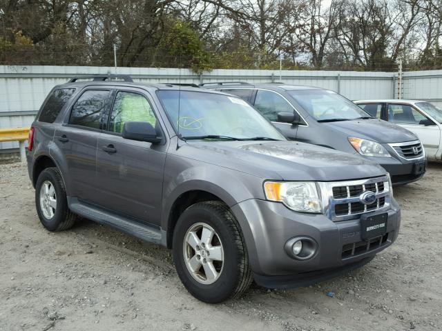 1FMCU03G39KD00140 - 2009 FORD ESCAPE XLT GRAY photo 1