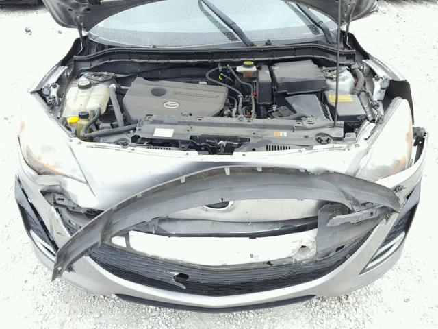 JM1BL1S57A1229902 - 2010 MAZDA 3 S SILVER photo 7