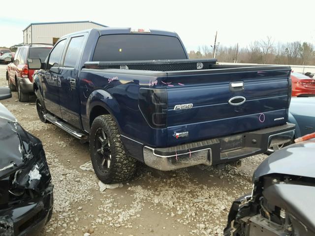 1FTFW1CF3CFB14042 - 2012 FORD F150 SUPER GRAY photo 3